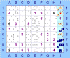 "Naked Quad" in colonna formato da una coppia + tre terne di numeri distribuiti su due coppie + una terna + una quaterna di cella (per Sudoku Solving Guide Pages)