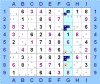 Naked Triple in colonna formato da una coppia + due terne di numeri per Sudoku Solving Guide Pages