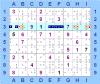 Naked Triple in riga formato da due coppie + una terna di numeri per Sudoku Solving Guide Pages