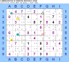 Link ad immagine e analisi schema Sudoku con Alternating Inference Chain tipo Skyscraper: 2 Strong Links con 2 eliminazioni da 2 candidati uguali opposti in 2 colonne stesso blocco di 3 riquadri
