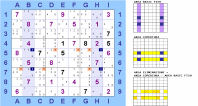 "X-Wing" orientato in colonna candidato 7 con 7 eliminazioni (per Sudoku Solving Guide Pages)