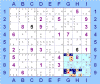 "Hidden Triple" in riquadro formato da una coppia + due terne di numeri (per Sudoku Solving Guide Pages)
