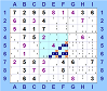 "Hidden Triple" in riquadro formato da tre terne di numeri (per Sudoku Solving Guide Pages)